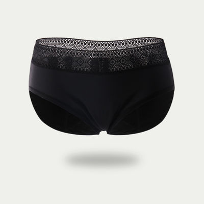 Mid-Rise Leak Proof Period Underwear XS-6XL Lace Menstrual Period Underwear